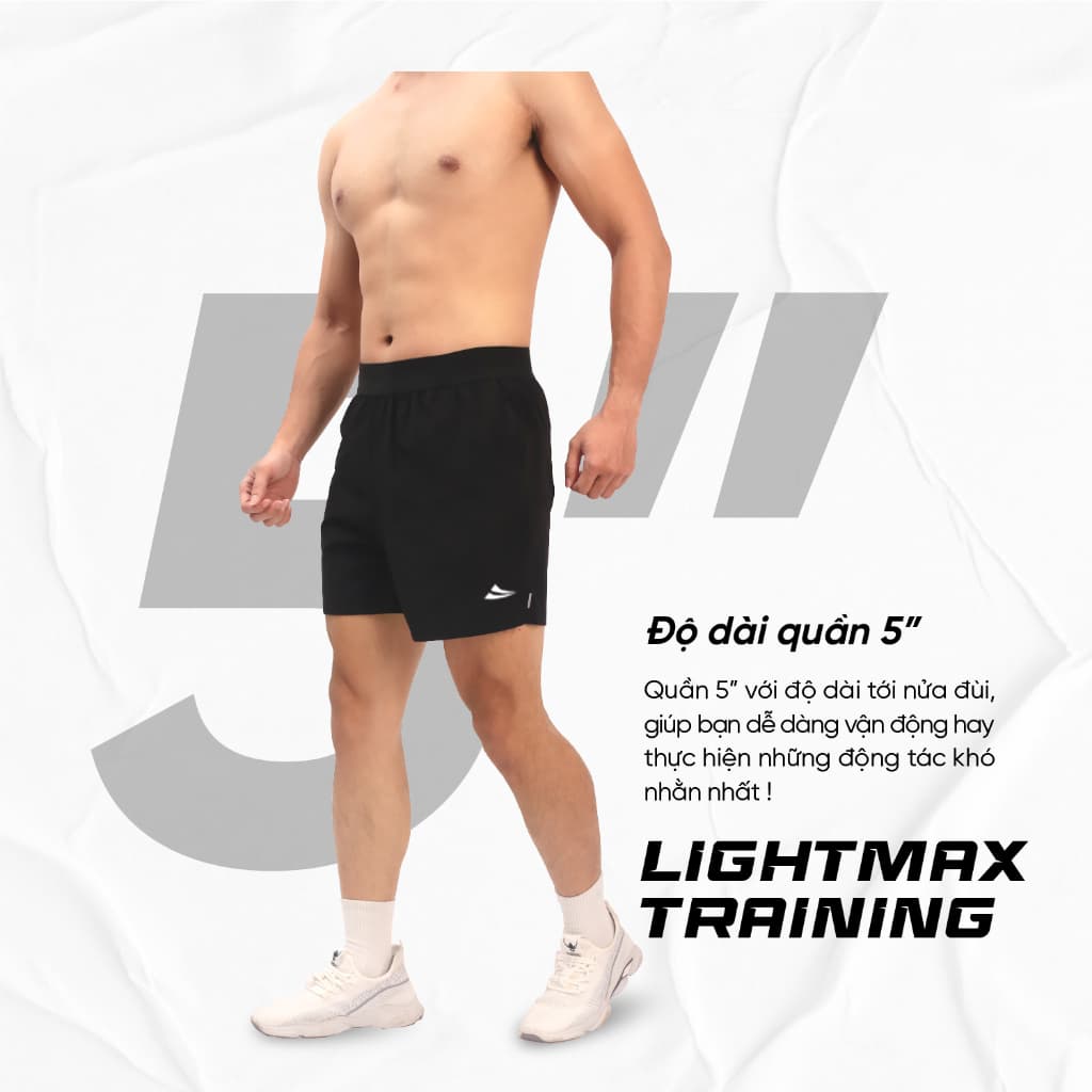 Quần Short Thể Thao Lei-Ning 361 Training LightMax- 5INCHCAP.361-4
