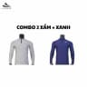 Áo Thun Giữ Nhiệt Dài Tay Lei-Ning 361 Cổ Khóa Kéo-AOGN01.361-15