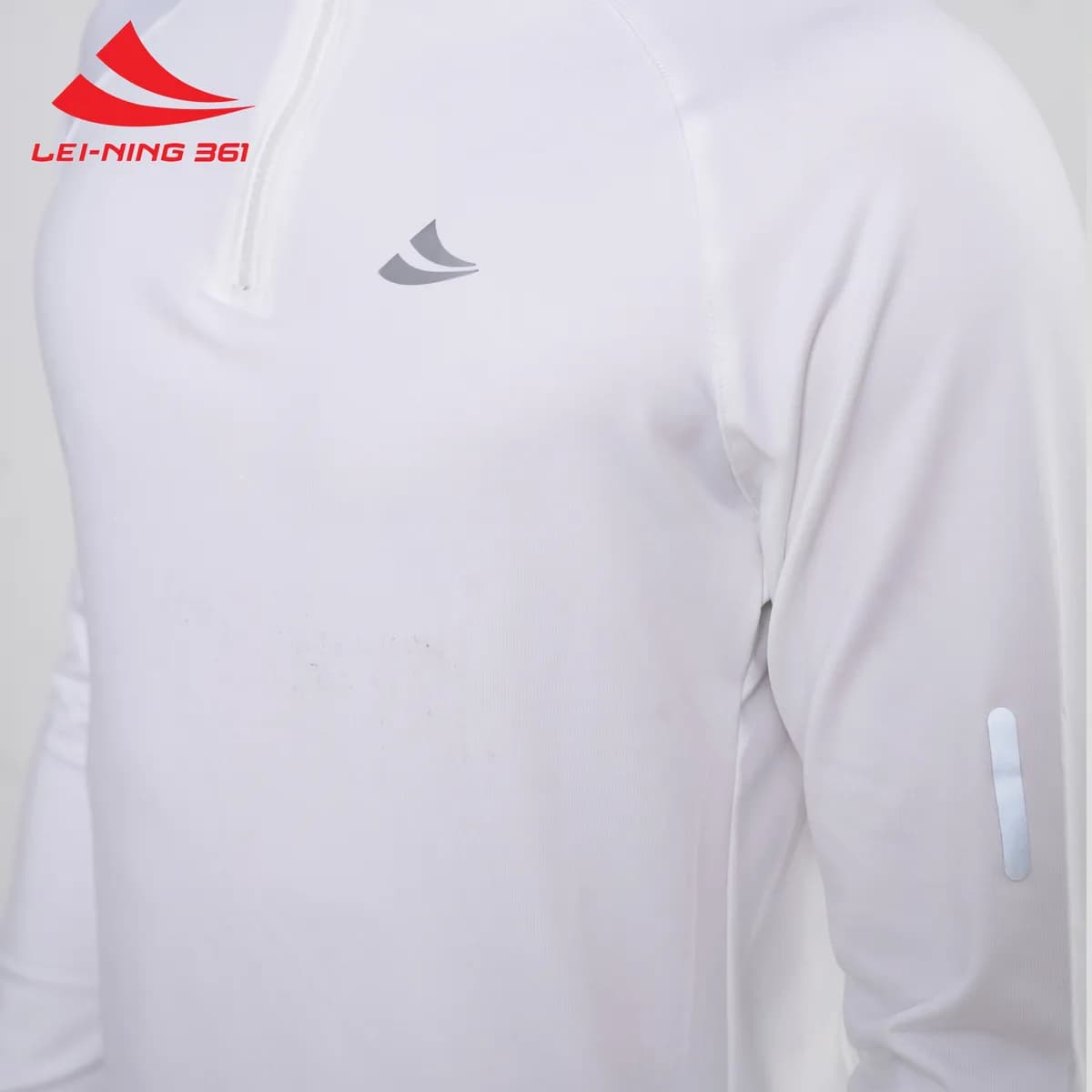 Áo Thun Giữ Nhiệt Dài Tay Lei-Ning 361 Cổ Khóa Kéo-AOGN01.361-8