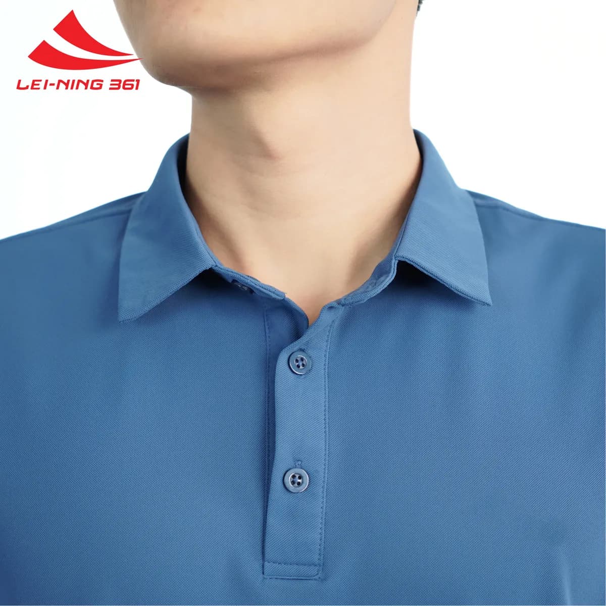 Polo Thể Thao Nam Lei-Ning 361 Thấm Hút, Thoáng Mát-POLO05.361-5